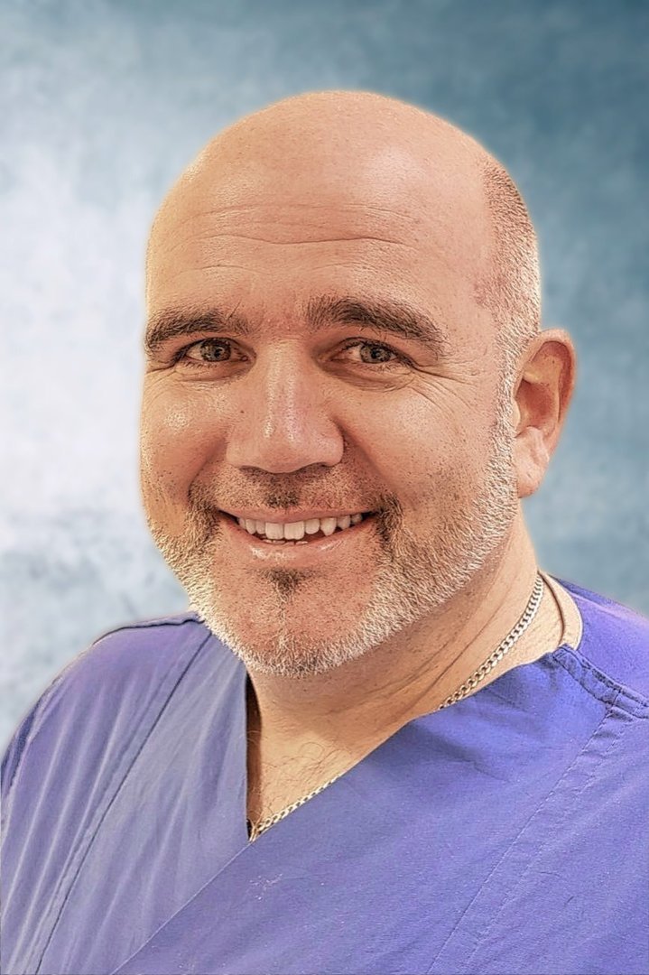 Anästhesie-Team: Anton Gruber, Rettungssanitäter, Fachkraft für Anästhesie